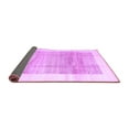 thumbnail image 2 of Ahgly Company Indoor Rectangle Solid Purple Modern Area Rugs, 8' x 12', 2 of 4