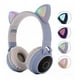 thumbnail image 1 of Audifonos Fashion Led Orejas De Gato Bluetooth Color Celeste, 1 of 8