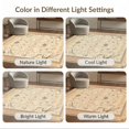 thumbnail image 7 of ODIKA 6'x9' Ultra-Soft Area Rug, Cow Spotted Abstract Symmetry Inspired Patchwork Bold Block Motif None Washable, Bare feet friendly, Silk-Touch for Guest Room, Bedroom, 7 of 7