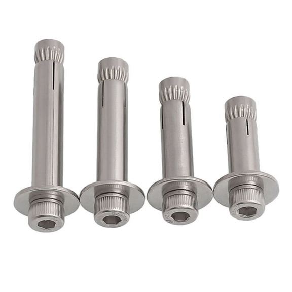 (5pcs) 304 Stainless Steel Expansion Bolts for mechanical Machining Fittings M6x40mm.