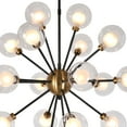 thumbnail image 2 of Zentique ZD7584-18BR-MB Globe Burst Pendant Light, Large, 2 of 2