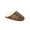 Brown, variant on Mens Brown Patterned Cushioned Slipperooz Round Toe Slip On Slippers Shoes 13