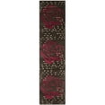 thumbnail image 5 of SAFAVIEH Wyndham Kirsteen Floral Area Rug, Charcoal/Red, 8' x 10', 5 of 9