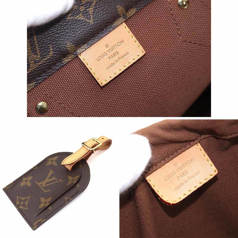 Pre-Owned Louis Vuitton LOUIS VUITTON Monogram With Holes Tote Bag 
