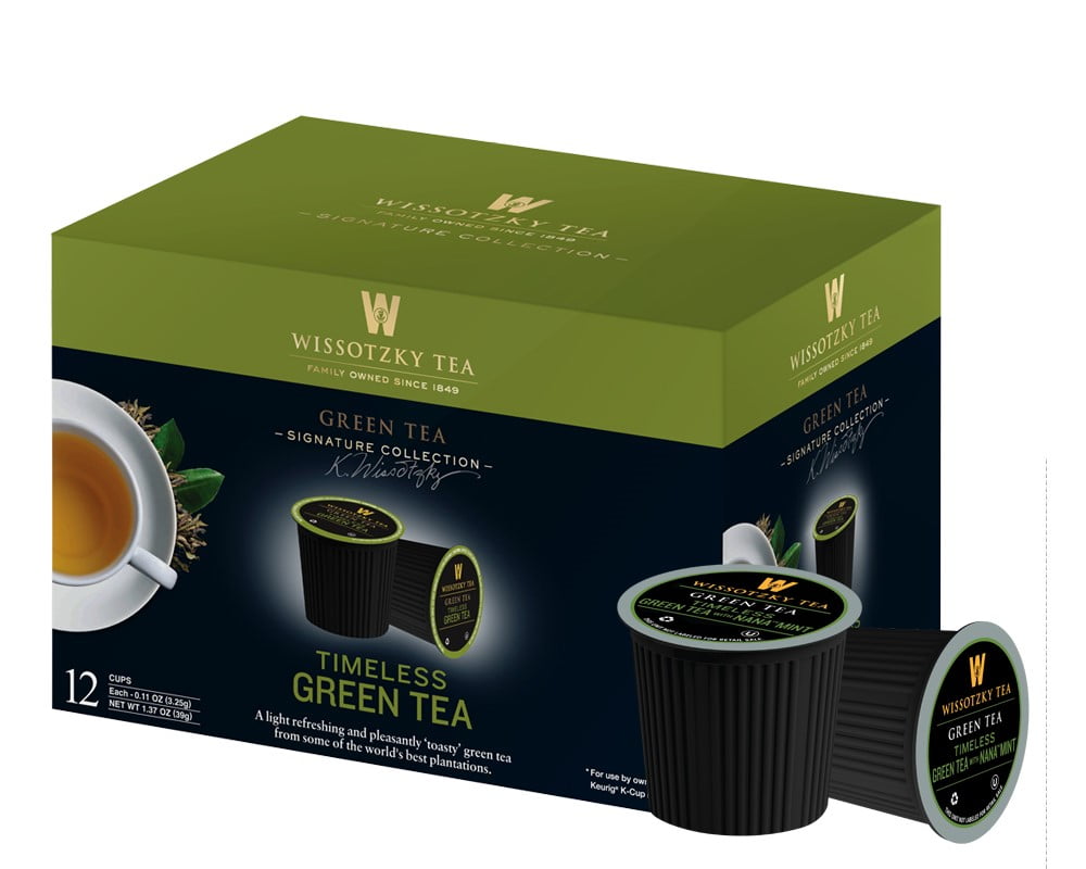 Wissotzky Tea Timeless Green Tea Single Serve Cups For ...