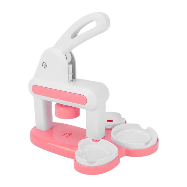 Máquina Para Hacer Botones, Kit De Prensa De Insignias Manual 3 En 1 Para Desarrollo De Habilidades Infantiles Y Proyectos De Arte
