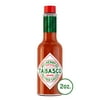 Tabasco Original Red Pepper Sauce, 2 oz, Regular Glass Hot Sauce Bottle, Gluten Free