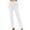 A-White, variant on Wyobmus Womens Cargo Pants High Elastic Waist Button Work Pants Solid Straight Fit Yoga Pants A-White