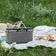 thumbnail image 1 of Fiudx Bolsa Térmica Plegable, Contenedor de Alimentos con Aislamiento, Portapícnic Portátil, Diseño Hermético para Alimentos Fríos y Calientes, Ideal para Camping, Barbacoas y Viajes Por Carretera, I, 1 of 6