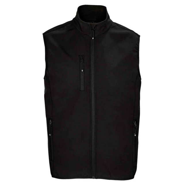 SOLS - Chaleco Forro Polar Falcon de Softshell para Hombre (Negro) SOLS UTPC5338_black