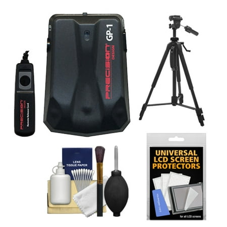 Shifter Accessories (Precision Design GP-1 GPS Geotag Adapter Unit & Shutter Cord with Tripod + Accessory Kit for Nikon D7200, D7100, D5500, D5300, D5200, D3300, D3200, D810, D800, D750, D610, D4s)