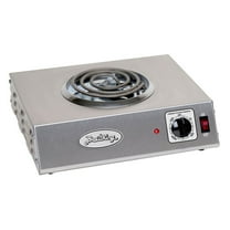 BroilKing CSR-1TB Stainless Steel 1100 Watt Double Burner Hot Plate Range