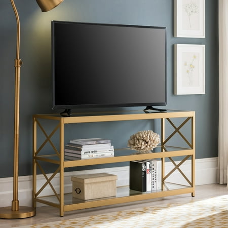 Camden&Wells - Hutton TV Stand for TVs Up to 50" - Brass
