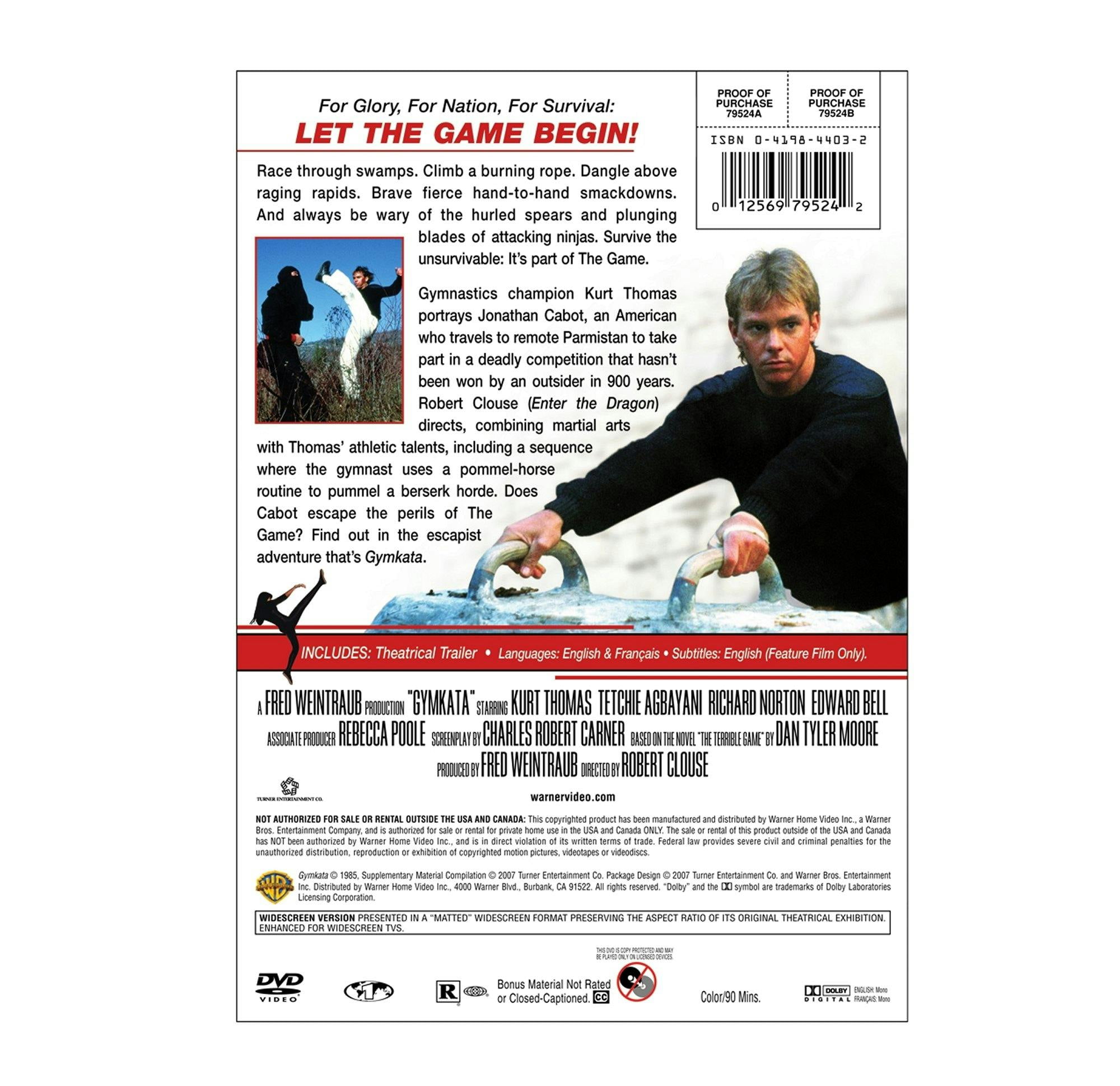 Warner Home Video - Gymkata [DIGITAL VIDEO DISC] - Walmart.com