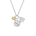 thumbnail image 2 of Delight Jewelry Goldtone 10K Let Things Go Fall Zoey Charm Necklace, 28", 2 of 4