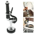 thumbnail image 3 of Pre-Rinse Spray Valve, Polishing And Electroplating Kitchen Sink Faucet Durable Spray Head Accessory  For Bar For Kitchen For Hotel, 3 of 8
