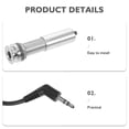 thumbnail image 3 of FELTECHELECTR Cable De Recogida Para Guitarra Con Sin Taladro Y Materiales Plástico Y Metal, 3 of 8