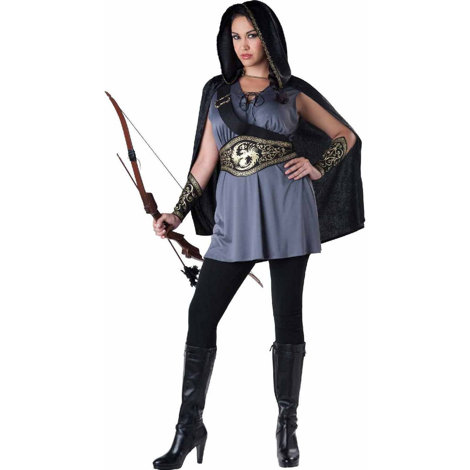 Huntress Dress Women's Adult Halloween Costume - Walmart.com