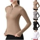 thumbnail image 1 of Camisas de vestir para mujer,Blusa informal holgada con capucha para mujer, manga larga, cuello redondo, mezcla de poliéster y elastano, cómoda para estar en casa, sopatenor, 1 of 9