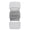 Grey, variant on Zipocket 2-in-1 Underake & Stainless Steel Travel Grooming Pet Comb, Orange - One Size