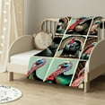 thumbnail image 2 of nygtbtfer Turkey Turkey Farmhose Bedroom Decor Microfiber Fuzzy for Adult Men Women White, 2 of 6