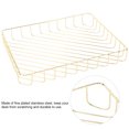 thumbnail image 1 of ANGGREK Storage Basket, Gold Basket, Fruits For Office Storing Files Kitchen, 1 of 8