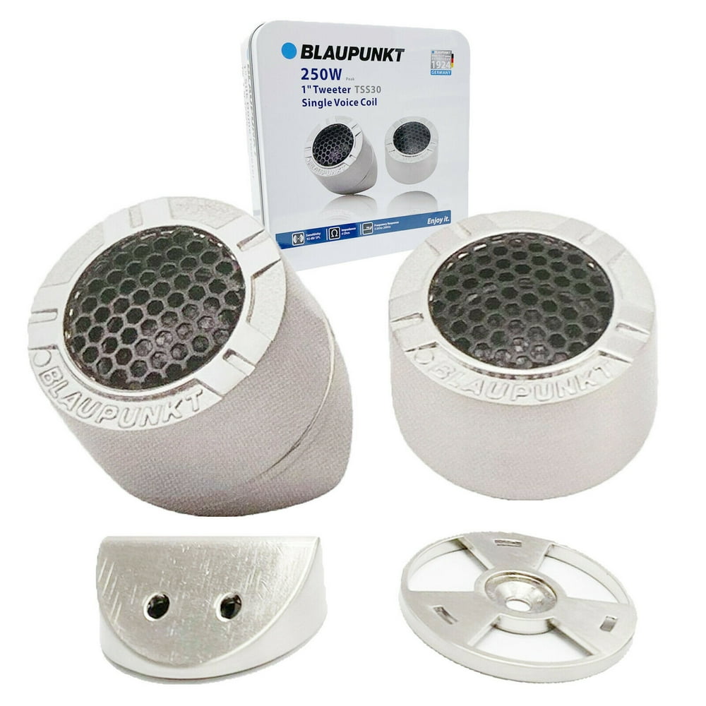 Blaupunkt TSS30 Car Audio 250W Peak Single Voice Coil 1" Tweeters 1