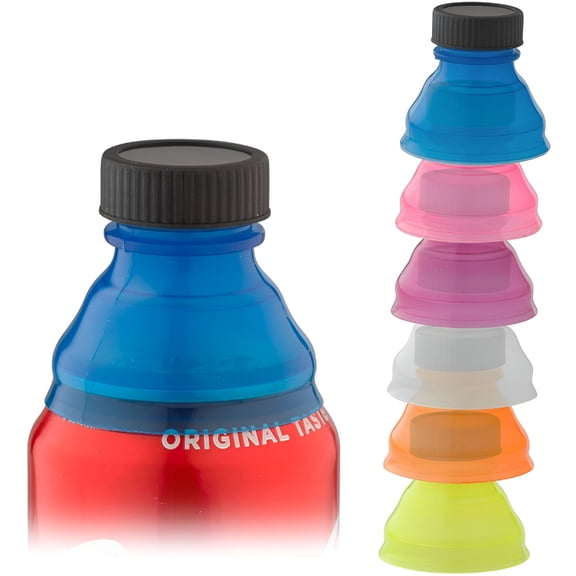 ACDANC 2026 New 6 Pack Soda Can Lids,Superior Can Covers for Soda,Beer,Energy Drinks,Juice,Seltzer,Must-Have Picnic Accessories&Beach Gadgets,Bpa-Free Reusable Fizz Lids