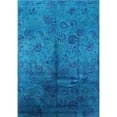 thumbnail image 1 of Ahgly Company Machine Washable Indoor Rectangle Industrial Modern Deep Sky Blue Area Rugs, 7' x 9', 1 of 7