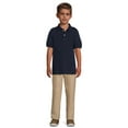 thumbnail image 2 of Wonder Nation Boys Short Sleeve Cotton Blend Polo Shirt, Sizes 4-18 & Husky, 2 of 5