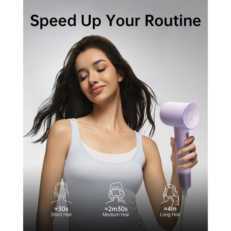 Laifen SE Special Hair Dryer, 105,000 RPM High Speed Motor & 200