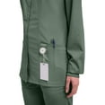 thumbnail image 4 of Cherokee Snap Front Scrub Jackets for Women, Workwear Revolution Soft Stretch WW310, 4 of 9