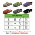thumbnail image 5 of Women's Casual Canvas Flat Slip-on Sneaker Comfort Flat Shoes Black shikongkuajing, 5 of 6