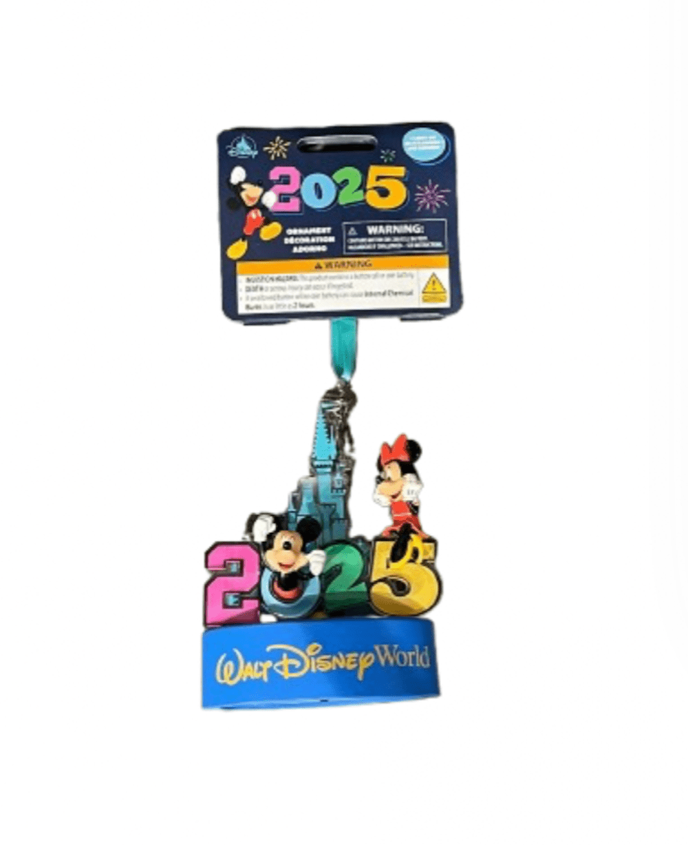 Disney Walt Disney World 2025 Mickey and Minnie Light-Up Figural
