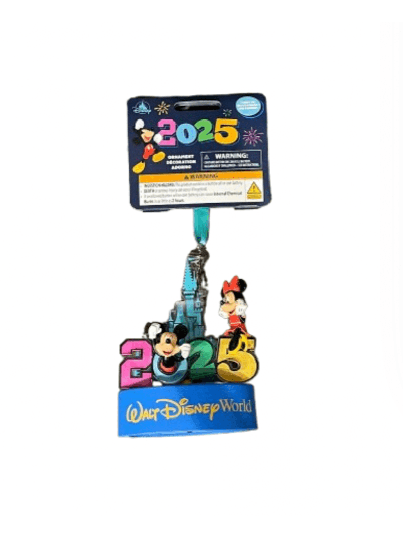 Disney Walt Disney World 2025 Mickey and Minnie Light-Up Figural