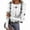 White1, variant on FDGIU Women's Fall Ribbed Knit Tunic Sweater - Long Sleeve Crewneck Pullover for Casual Work Outfits