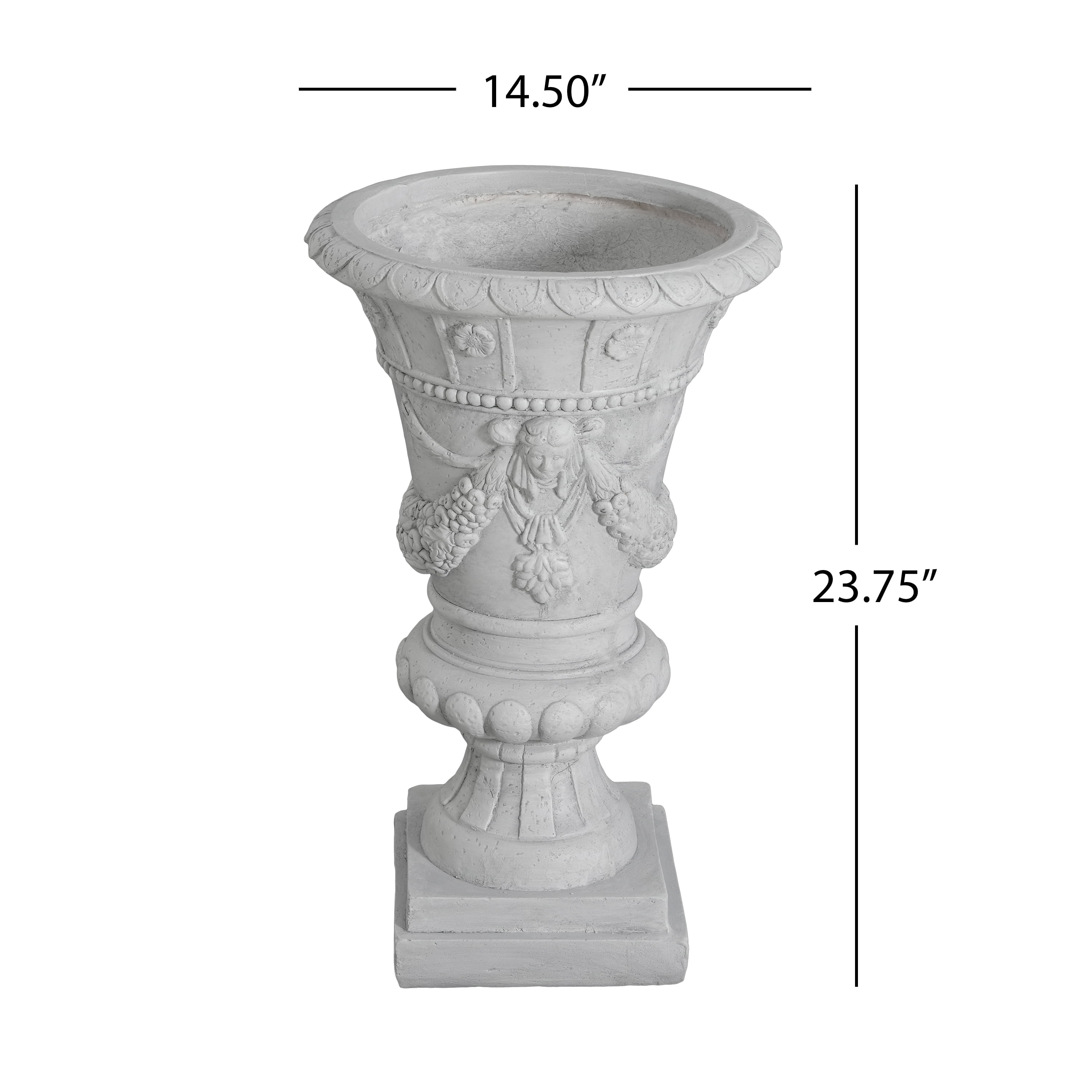 Garden Urn, 23.75" H