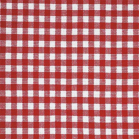 Burlington Small Storage Basket Liners, Red Gingham