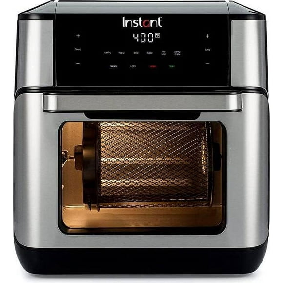 Horno Freidora De Aire VORTEX 10 Cuartos Inoxidable