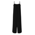 thumbnail image 5 of TAIAOJING Jumpsuits For Women Summer Backless Suspender Jumpsuit Wide Leg Pants Casual Loose Elegant Jumpsuit, 5 of 7