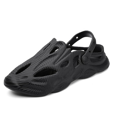 

Es Summer Beach Sandals For Men Trendy Street Design Comfortable Slip-on Garden Clogs Shoes