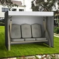 thumbnail image 4 of Everso Cover for Garden Seesaw Swing Cover, Waterproof,Outdoor Patio Garden Canopy Swing Chair Cover Waterproof Dust Cover Outdoor Swing Top Cover, 4 of 10