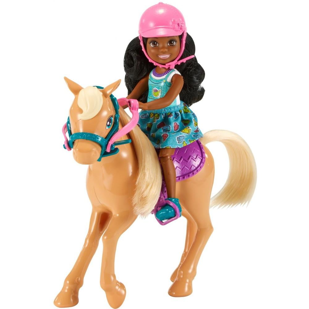 barbie saddle and ride horse walmart