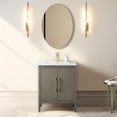 thumbnail image 2 of Vanity Art 24” Single Sink Bathroom Vanity Cabinet with Ceramic Countertop, 2 of 11