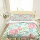 thumbnail image 2 of 3D Acuarela Rojo Floral Funda de edredón Juego de ropa de cama Fundas de almohada 126, 2 of 2