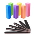 thumbnail image 1 of 12Set Nail File Double Sided Waterproof 100/180 Grit Nail Buffer Sponge, 1 of 8