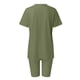 thumbnail image 4 of Conjunto deportivo de manga corta y pantalones cortos para mujer, para yoga y running - S-XXXL, 4 of 6