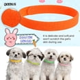 thumbnail image 5 of Puppy puppy Collar Double sided newborn Pet identification with puppy collar soft color puppy, 5 of 6