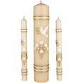 thumbnail image 1 of CB Church Supply Hand Crafted Wedding Candle Set by Will & Baumer, Set of 3, Dove & Rings, 1 of 2