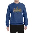 thumbnail image 2 of Wild Bobby Merry Christmas Gold Glitter Christmas Tree Design Unisex Sweater Crewneck Sweatshirt, 2 of 5